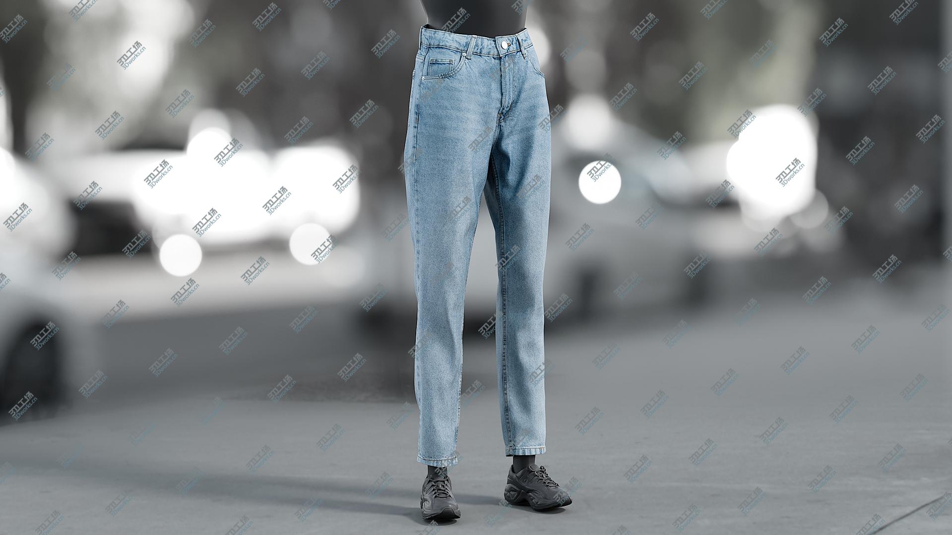 images/goods_img/2021040231/3D model Women's Jeans 1/2.jpg